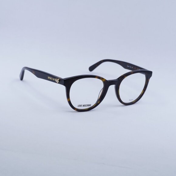 ?️ New Moschino MOL518 0086 00 Eyeglasses - Havana Frame 49mm - Lowest price! main image 8